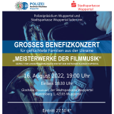 Benefizkonzert "Meisterwerke der Filmmusik"