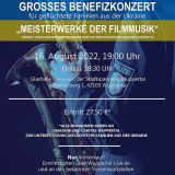 Großes Benefizkonzert, 16.08.2022, 19:00 Uhr