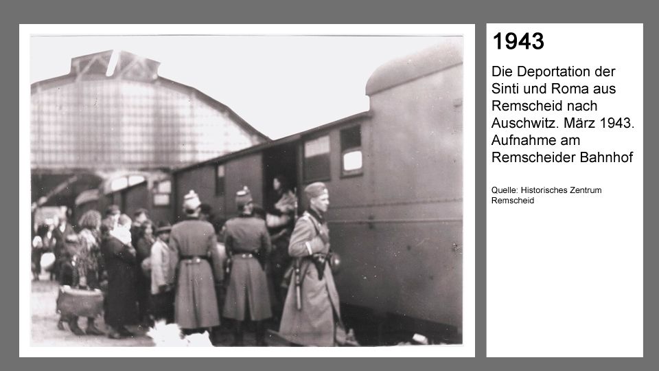 Deportation nach Auschwitz 1943
