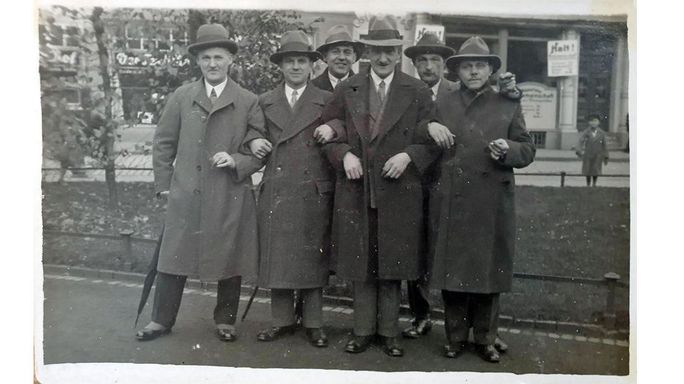 Kriminalbeamte der Polizei Elberfeld aus dem Jahr 1922 