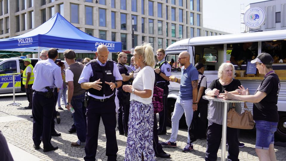 "Coffee with a cop" Solingen 2025